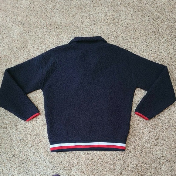 Tommy Hilfiger Y2K Blue 1/4 Zip‎ Fleece Women's XS Jacket - Picture 9 of 12